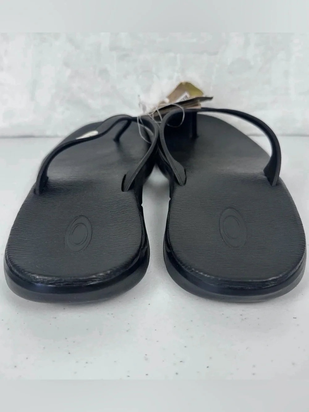Oakley B1B Men's Flip Flops Size 11 Blackout Black Sandals Thong Slides NWT